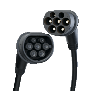 Cable tipo 2 Black Edition hasta 22 kW 5 m