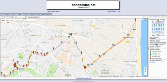 Servidor GPS en español
